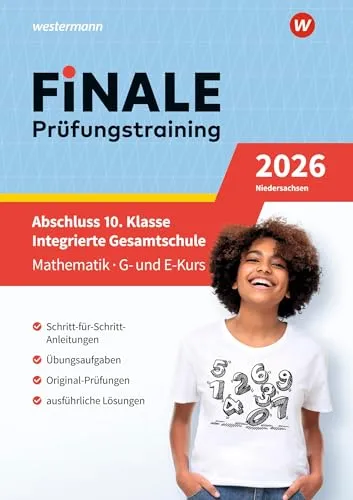 FiNALE Prüfungstraining Abschluss Integrierte Gesamtschule Niedersachsen: Mathematik 2026 Arbeitsbuch mit Lösungsheft