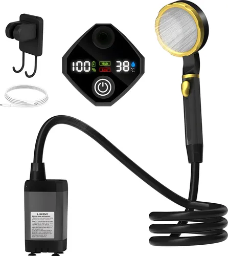 Gartendusche in schwarz von HS.Supply