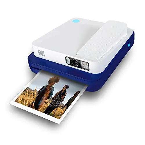 KODAK Smile Classic Sofortbilddigitalkamera - 16MP, Bluetooth-fähig, Retro-Design mit integriertem Drucker für sofortige Erinnerungen