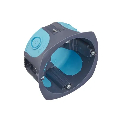 Debflex 718382 Einbaudose Trockenbauwand stopair D67/P40, grau/blau