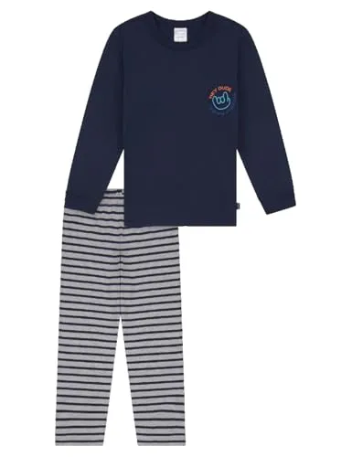 Schiesser Jungen Schlafanzug Set Pyjama lang von Schiesser