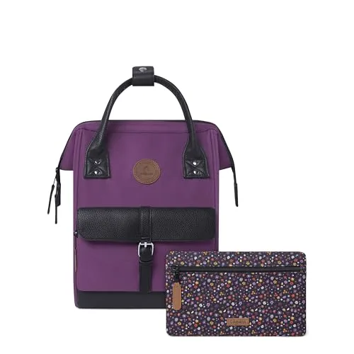 Cabaïa Adventurer Rucksack Singapur Mini 10L - Wasserabweisend - Wanderrucksäcke mit 10L Volumen, gepolstertem Laptopfach bis 10,5 Zoll und vegan zertifiziert. Ideal für Reisen und Alltag, mit MOLLE-System für individuelle Gestaltung.