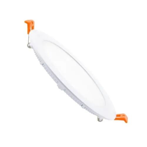 LEDKIA LIGHTING LED Einbaustrahler flach 6W Rund SuperSlim Schnitt Ø 105 mm 4000K Neutralweiß