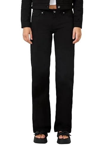 QS Jeans Catie Slim Fit Mid Rise Wide Leg