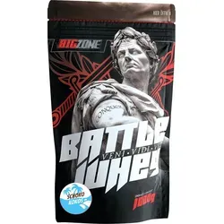 Big Zone Battle Whey 1000g Erdbeermilch - Sportnahrung mit hochwertigem Molkenproteinkonzentrat, aspartamfrei und mit einer cremigen Konsistenz für einen köstlichen Erdbeermilchgeschmack.