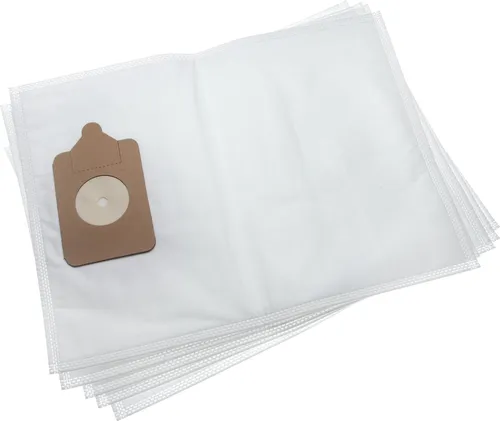vhbw 5x Staubbeutel kompatibel mit Numatic Henry HDX 201-12, Henry HVR 200, Henry HVR 200-12, Henry HVR 200-A Staubsauger - 30cm x 19,5cm Weiß