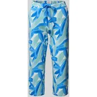 Schiesser Damen Schlafhose lang Webhose-Mix + Relax Pyjamaunterteil, Multicolor - Schlafanzughosen für Damen, optimaler Tragekomfort dank 95% nachhaltigem Organic Cotton und 5% Elastan in softer, elastischer Single-Jersey-Qualität.