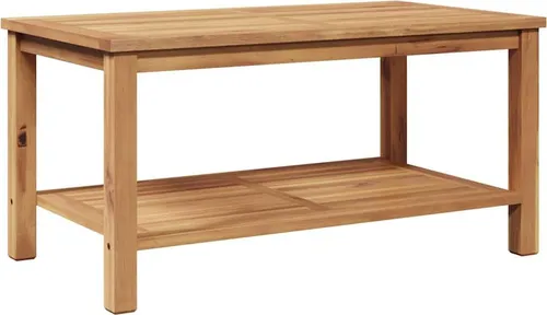 vidaXL Couchtisch aus massivem Teakholz, 90 x 50 x 45 cm von vidaXL