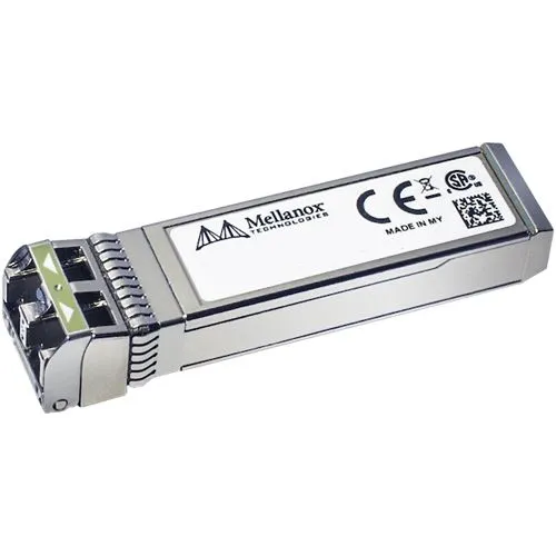 QNAP SFP+-Transceiver-Modul 10GbE - 10GBase-SR - SFP+-Transceiver-Modul für schnelle Netzwerkverbindungen, ideal für Datenzentren mit einer Reichweite von bis zu 300 m und einer Wellenlänge von 850 nm.