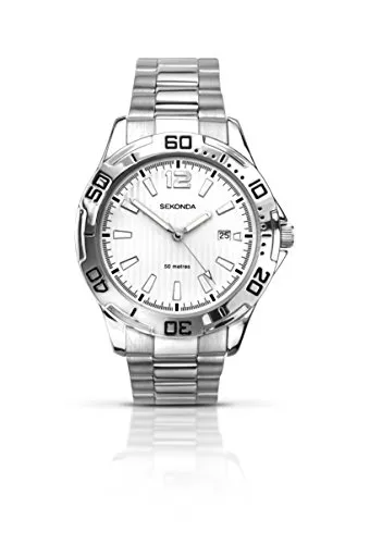 Sekonda Herren-Armbanduhr Analog 1169.27 mit Edelstahlarmband