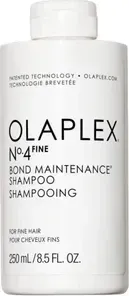 Olaplex No.4FINE Bond Maintenance Shampoo 250 ml - Volumenspendendes Shampoo für feines Haar, stärkt und repariert klinisch nachgewiesen, schützt vor Schäden und sorgt für langanhaltendes Volumen ohne zu beschweren.