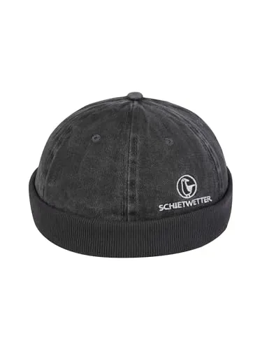 SCHIETWETTER Herren Dockerscap - Seemansmütze aus 100% Baumwolle - Fischerhüte für Herren mit lässigem maritimen Look, aus hochwertiger Baumwolle für optimalen Tragekomfort und verstellbarem Design.