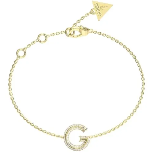GUESS Damen-Armband G Pave Goldfarben JUBB05442JWYGS in gold von GUESS