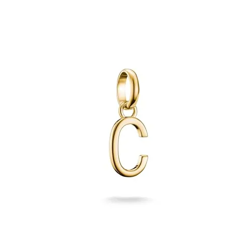 THOMAS SABO Kettenanhänger Charm aus 925er Silber in gold von THOMAS SABO