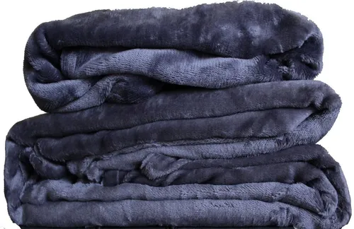Winter Bettwäsche Teddy Fleece 135x200 cm - Flauschig und Warm - Bettwäsche-Sets aus flauschigem Teddy Fleece, 135x200 cm und 80x80 cm, in dunklem Grau. Ideal für kalte Nächte, kuschelig und pflegeleicht.