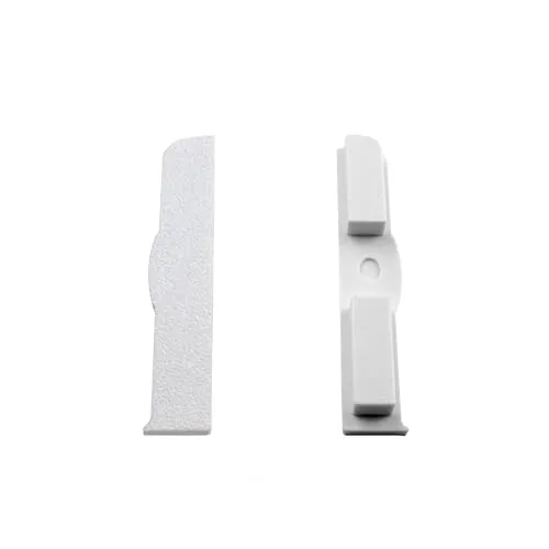 tktrading24 C02 LED Premium Sockelleiste Aluprofil Weiss Endkappe rechts - 1 Stück