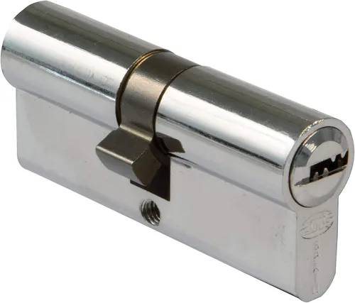 AMIG 9800 – Zylinderschloss 6235 Lange Nocke Chrom Glanz 70 (30-40 mm)