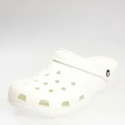 Crocs Unisex Adult Classic Clogs - Bequeme und stylische Clogs, Weiß, 38/39 EU - Clogs & Pantoletten für Herren, leicht und flexibel mit individuell gestaltbaren Jibbitz-Anhängern für persönlichen Stil.