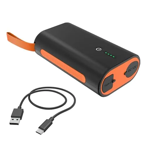 PBG X Powerbank für SUP Pumpe – 12V Akku 4000mAh mit LED-Anzeige & USB-C – Mobiles Stromgerät für elektrische Luftpumpe, Camping & Outdoor
