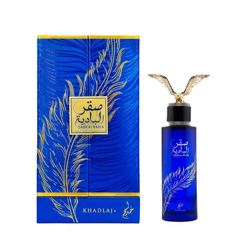 Khadlaj Saqr Al Badia Extrait de Parfum 100 ml - Hochwertiges Extrait de Parfum mit intensiven Duftnuancen, ideal für besondere Anlässe. Der 100 ml Flakon vereint Eleganz und langanhaltenden Duftgenuss.