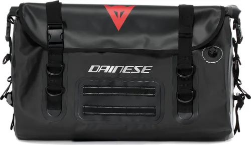 Dainese Explorer Wp Duffel Bag 45L, wasserdichte Motorrad-Reisetasche - Fahrradtaschen, ideal für Reisen mit 45L Volumen, aus PVC gefertigt und mit einem praktischen Entlüftungssystem ausgestattet.