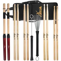 XDrum Schlagzeug Sticks Starter Set