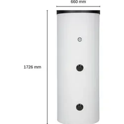 Evenes Warmwasser-Standspeicher EV-TEDS-1 W 300 mit Wärmetauscher
