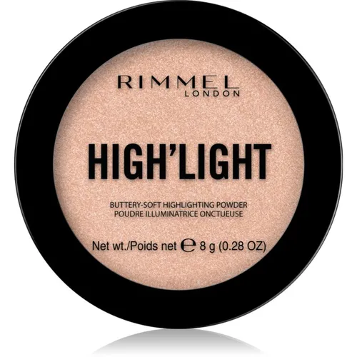 Rimmel High'light aufhellender Kompaktpuder Farbton 002 Candelit 8 g