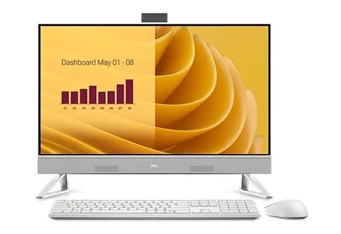 Dell 27 All-in-One EC27250 C7-150U 16GB 512GB SSD 27' FHD Integrated 90W WLAN W11 Pro 1Y Basic Onsite (HM65M)