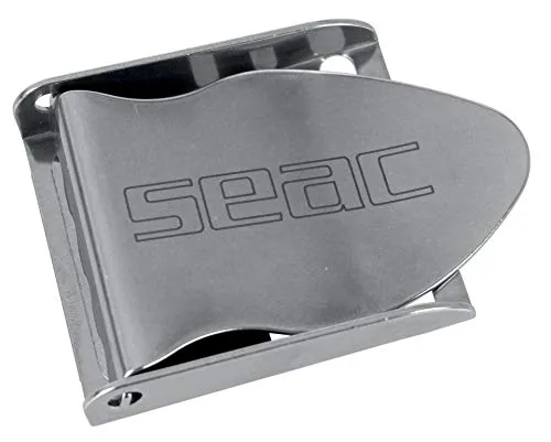 SEAC Buckle, Schnalle für Tauchergürtel in silber von Seac
