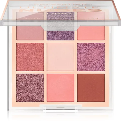 Makeup Revolution Ultimate Nudes Lidschattenpalette Farbton Light 8 g