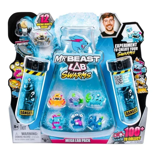 Mr. Beast Lab Swarms Minifiguren 12er-Pack