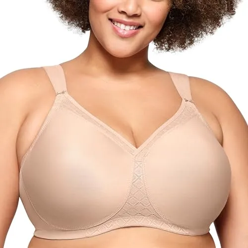 Glamorise Damen 1080 T-Shirt Bra, Haut von Glamorise