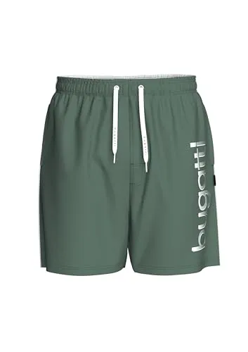 bugatti Herren Giovanni Men, Swim Shorts 428969, Green, 3XL von Bugatti