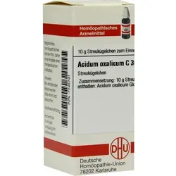 Acidum Oxalicum C 30 Globuli 10 g
