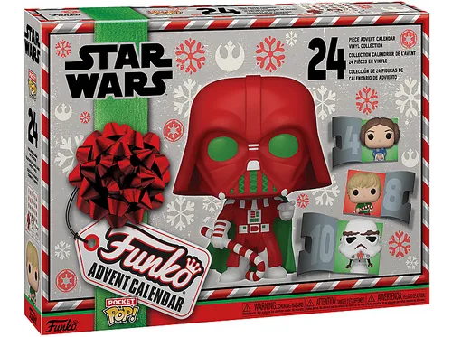 FUNKO Star Wars Adventskalender - interaktives Spielzeug für Star Wars Fans, 24 exklusive Sammlerstücke zum Entdecken