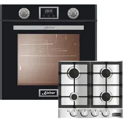 Kaiser Herd-Set EH 6326 SP Einbaubackofen+KG 6357 Gaskochfeld