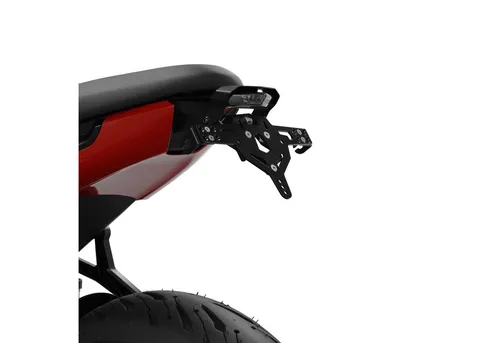 ZIEGER Kennzeichenhalter Pro Kennzeichenhalter kompatibel mit Triumph Trident 660 Frankreich