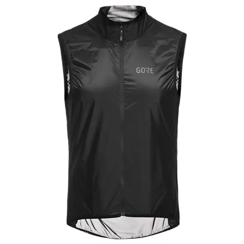 GOREWEAR Ambient WINDSTOPPER Weste Herren, XL - Winddichte und atmungsaktive Fahrrad-Weste für Herren, ideal bei kühlen Wetterbedingungen. Enganliegende Passform und reflektierende Details sorgen für optimale Performance und Sicherheit.
