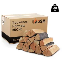 JSM-Brennholz Kaminholz Buche 30 kg von JSM-Brennholz