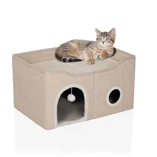 hjh LIVING Katzenhöhle PAWY EB Stoff von hjh LIVING