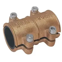 Gebo Messing Dichtschelle Typ MD für Kupferrohr (42 mm) - Art. 04.620.60.42 - Fittings - Hochwertige Reparaturschelle aus Messing, ideal für langlebige und zuverlässige Rohrverbindungen.