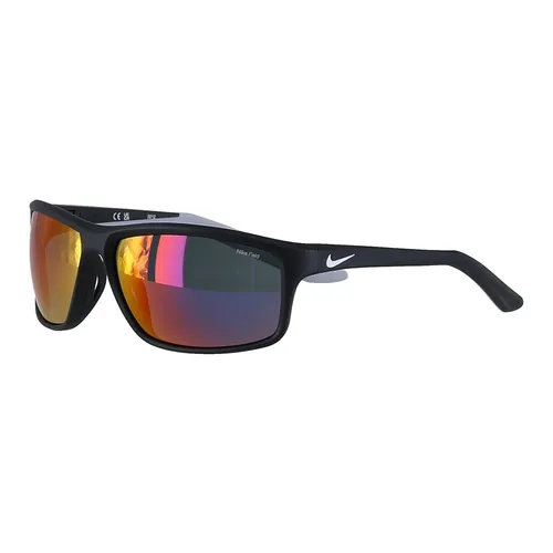 Nike Vision Sport Sonnenbrille Adrenaline 22 E DV2154 - Sportbrille in mattschwarz mit rutschfestem Nasensteg und Bügel für optimalen Halt und klare Sicht während des Trainings. Inklusive praktischer Schutzhülle.