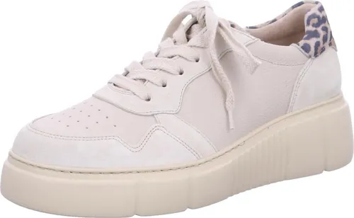 Paul Green 5401 Beige Gr. 39 Damen-Sneaker - Stylische Damen-Sneaker aus Veloursleder und genarbtem Leder, mit herausnehmbarer Decksohle aus Leder für optimalen Komfort und Atmungsaktivität.