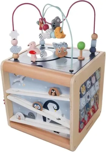 EverEarth® 6 in 1 Tierspaß Aktivitätswürfel