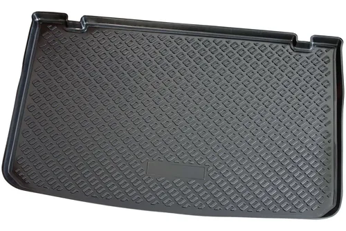 RECAMBO Kofferraumwanne für Renault Clio IV, Schrägheck, 2012-2019, für Renault Clio IV, 100% passgenaue Antirutschmatte, Kofferraum Schutzmatte, Gummimatte