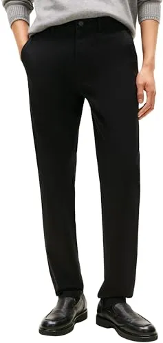 Tommy Hilfiger Herren CORE Denton Essential Chino, Schwarz, 32W/32L - Elegante Tommy Hilfiger Chino in Schwarz, ideal für jeden Anlass. Hochwertige Verarbeitung und zeitloser Stil für einen modischen Look.