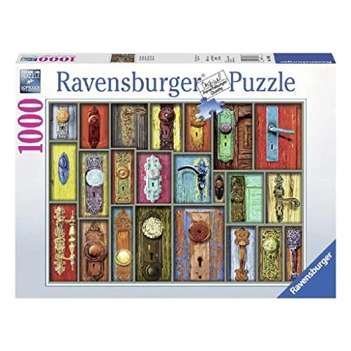 Ravensburger Puzzle 1000 Teile, antike Griffe, Kollektion Fantasy, Jigsaw Puzzle für Erwachsene, Puzzle Ravensburger, Druck von höchster Qualität