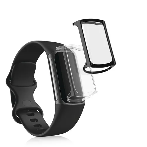 2x Silikon Hülle für Fitbit Charge 6 Charge 5 Schutzhülle
