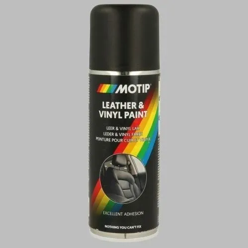 Produktbild MOTIP Vinylspray Lederspray Schwarz 200ml